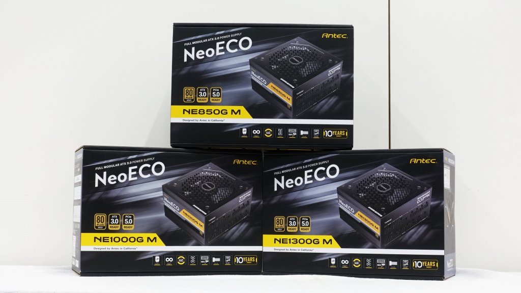 PCIe 5.0準拠の80PLUS Gold認証取得 ATX3.0対応電源「Antec NeoECO
