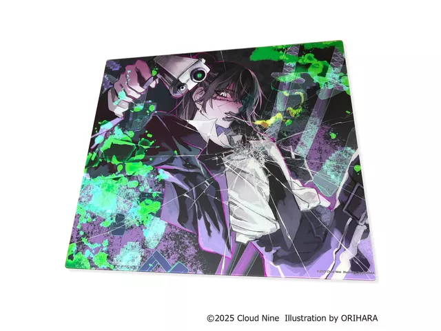 GLSSWRKS GLSSWRKS Kazemi Premium Glass Mousepad Dark 490x420mm