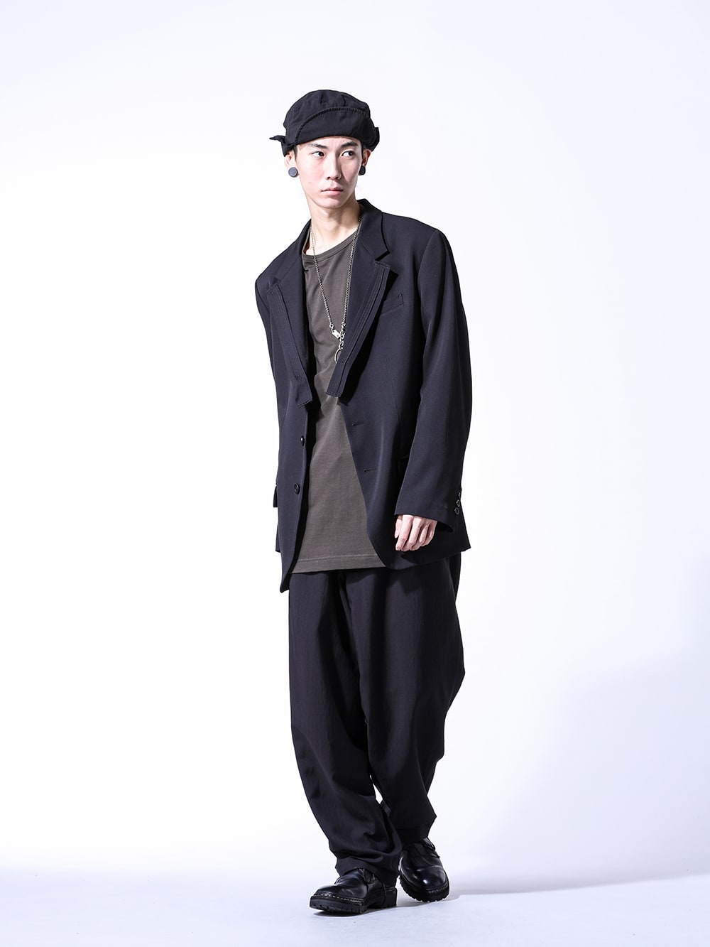 Yohji Yamamoto & Y's for men 2024SS 春の3Bジャケットスタイリング