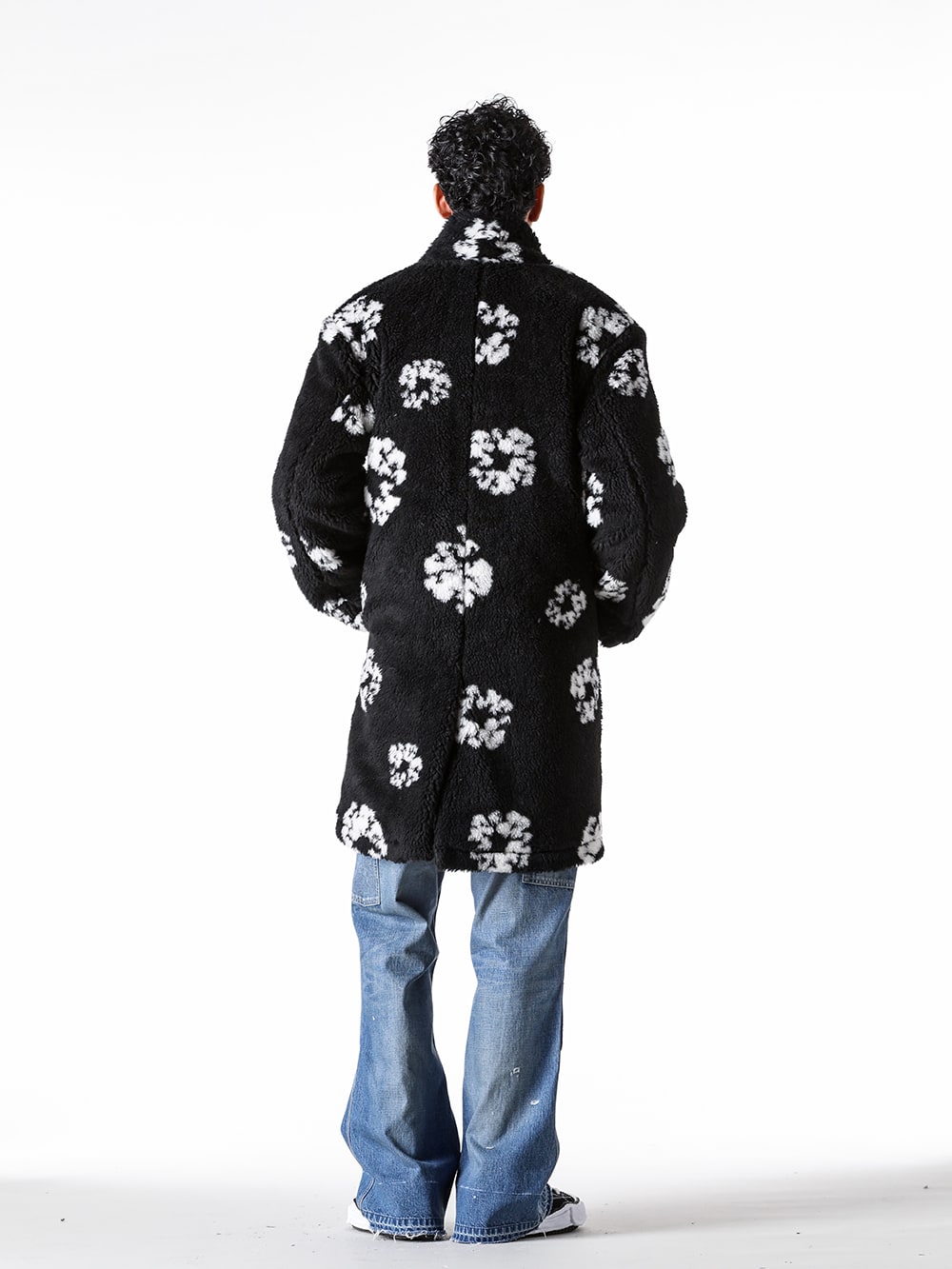 SAINT Mxxxxxx x DENIM TEARS 2024-25AW Collaboration Coat Styling