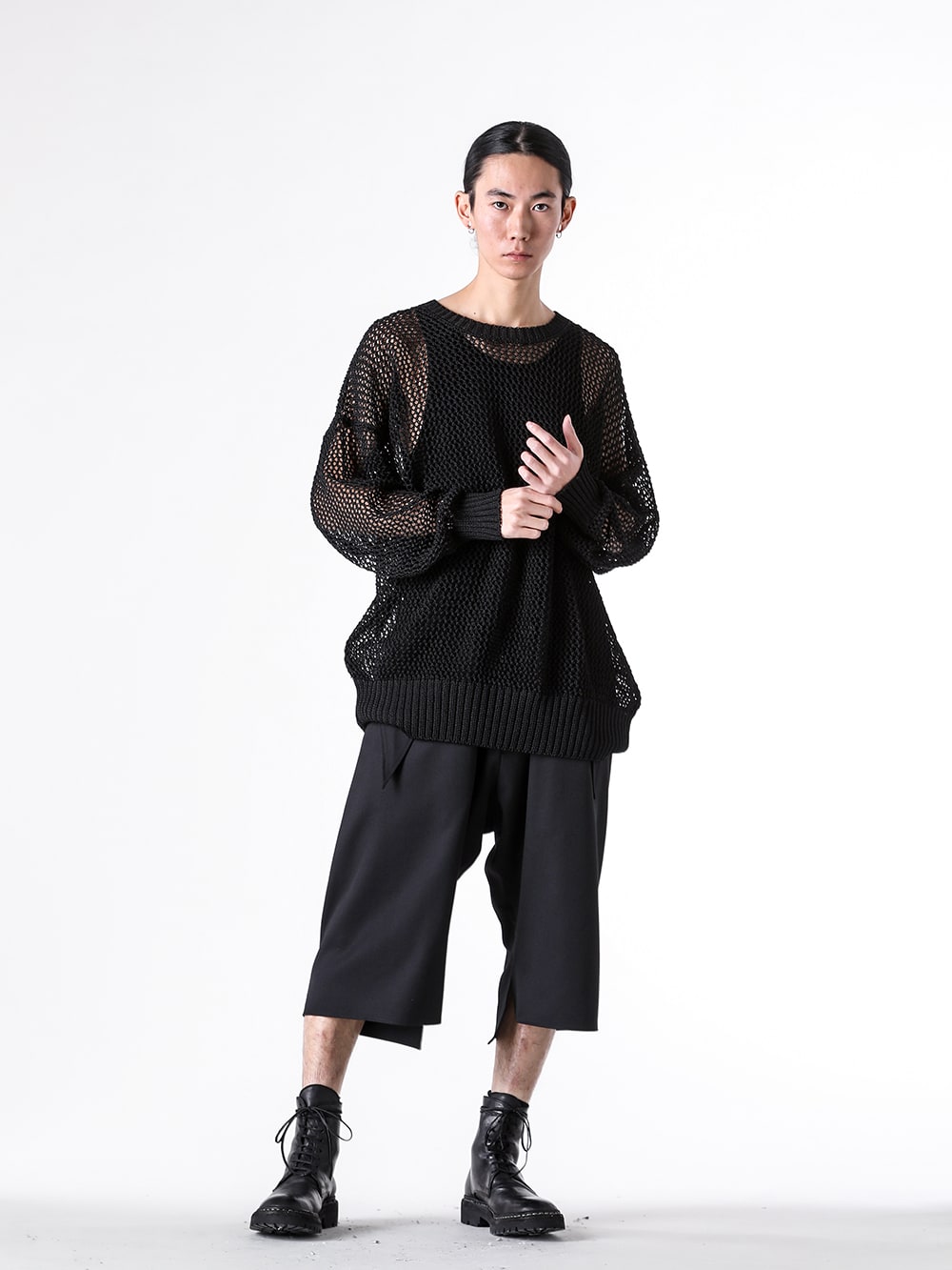 sulvam 2025SS メッシュニット 2カラースタイリング -FASCINATE