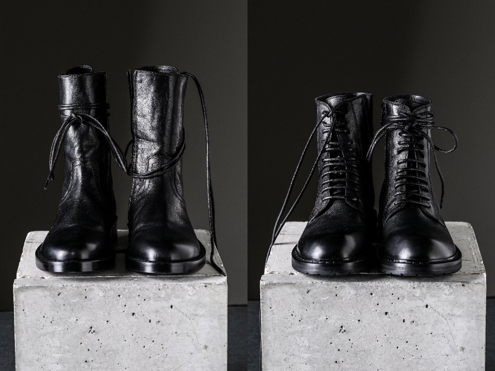 アイテム紹介] Ann Demeulemeester ブーツ：2型徹底比較 -FASCINATE