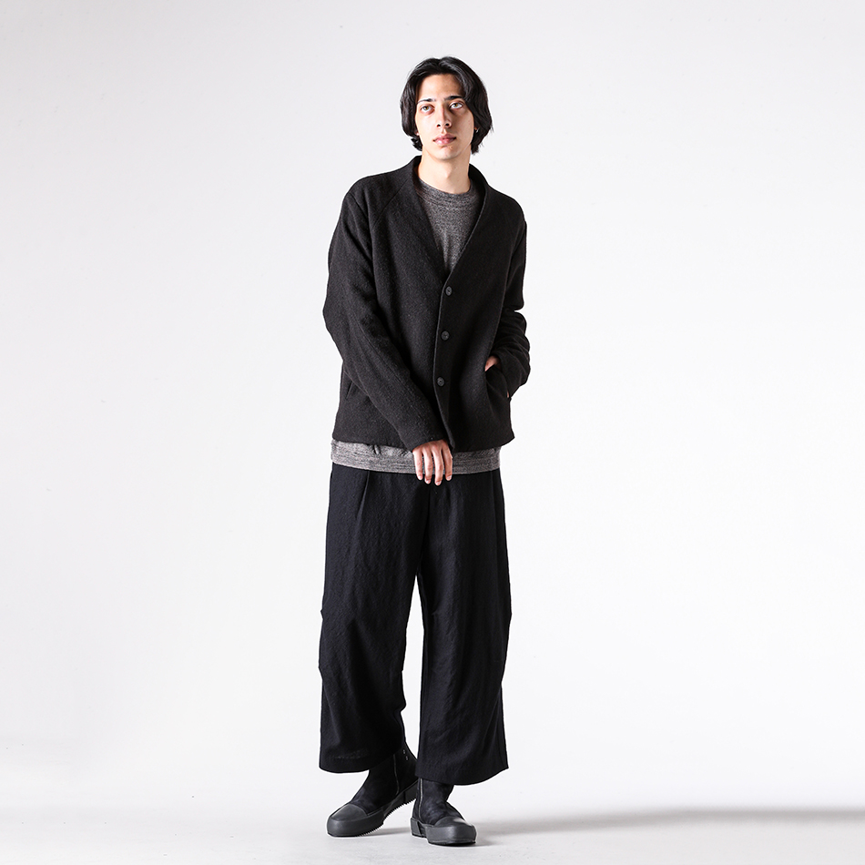 DEVOA 25-26AW ノーカラージャケット クラシックスタイル -FASCINATE