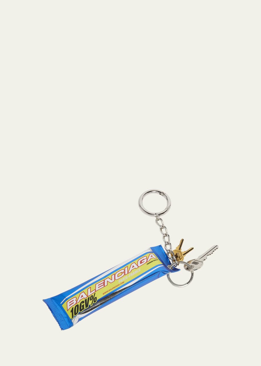 Balenciaga Men's Keychain Energy Bar Charm - Bergdorf Goodman