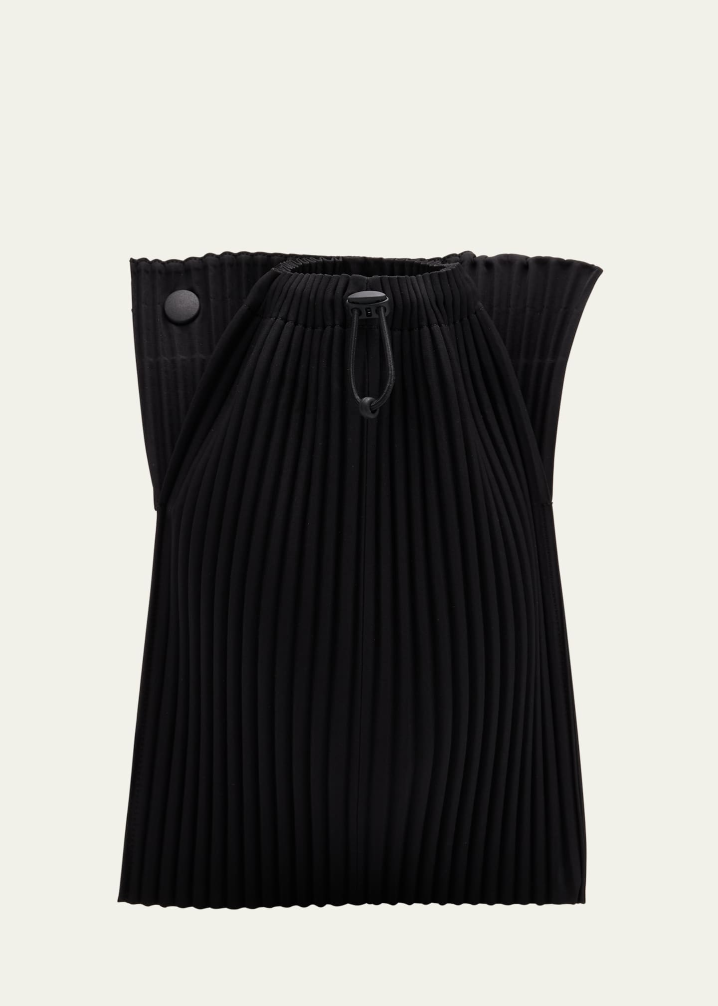 Homme Plisse Issey Miyake Men's Pocket Large Pleated Crossbody Bag