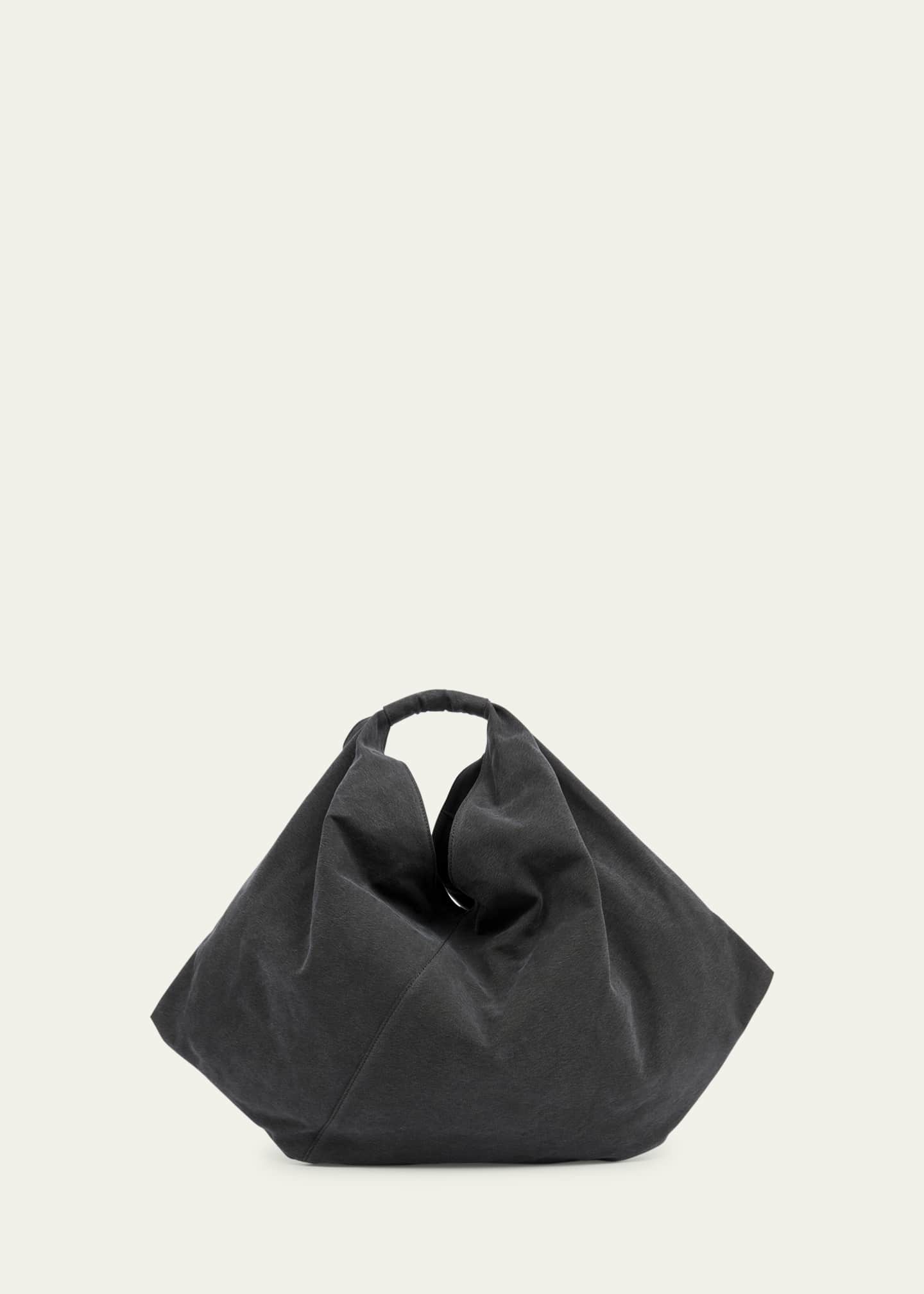 MM6 Maison Margiela Japanese Draped Canvas Top-Handle Bag