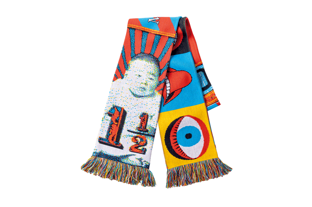 モンマルトル ニューヨーク〉 × 〈横尾忠則〉のマフラー：GOOD THINGS