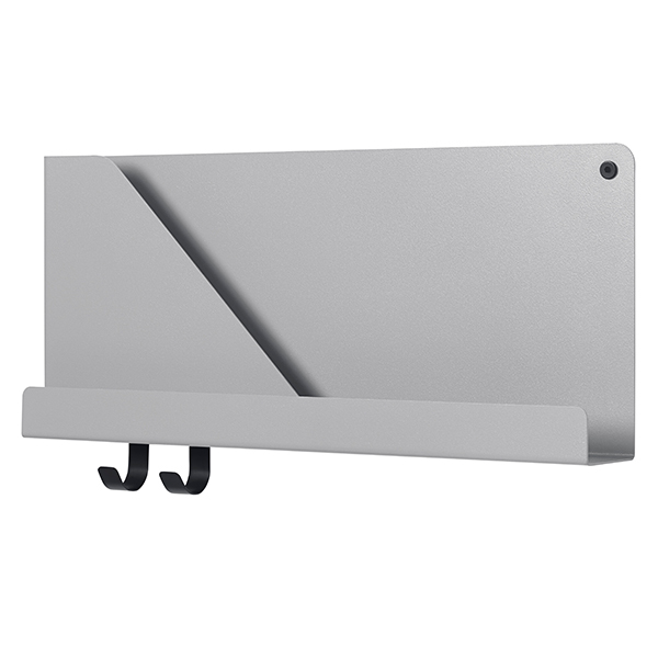 Muuto Folded shelf, grey, small | Finnish Design Shop