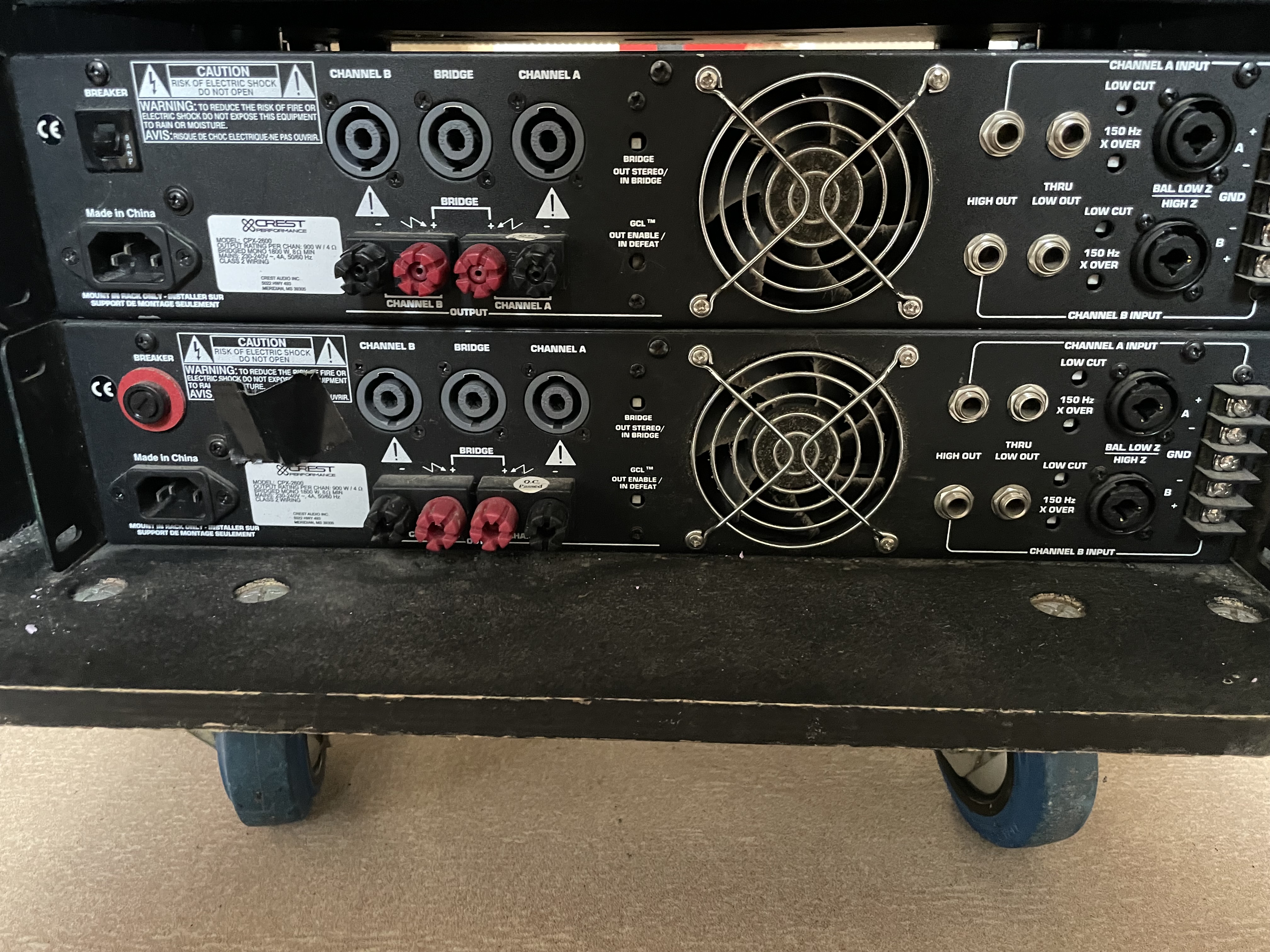 Crest CPX2600 パワーアンプ Crest CPX-2600 Power Amp