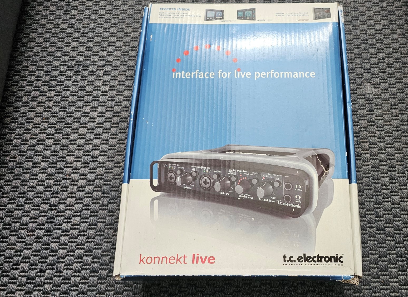 Konnekt Live - TC Electronic Konnekt Live - Audiofanzine