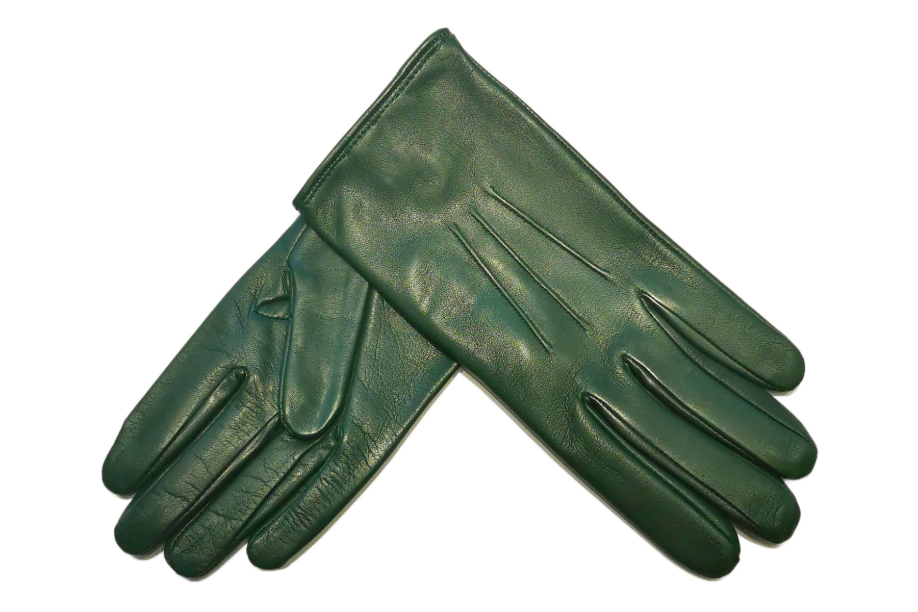 メンズ手袋◇ナパレザー◇グリーン/VERDE 《シルク》 – Merola