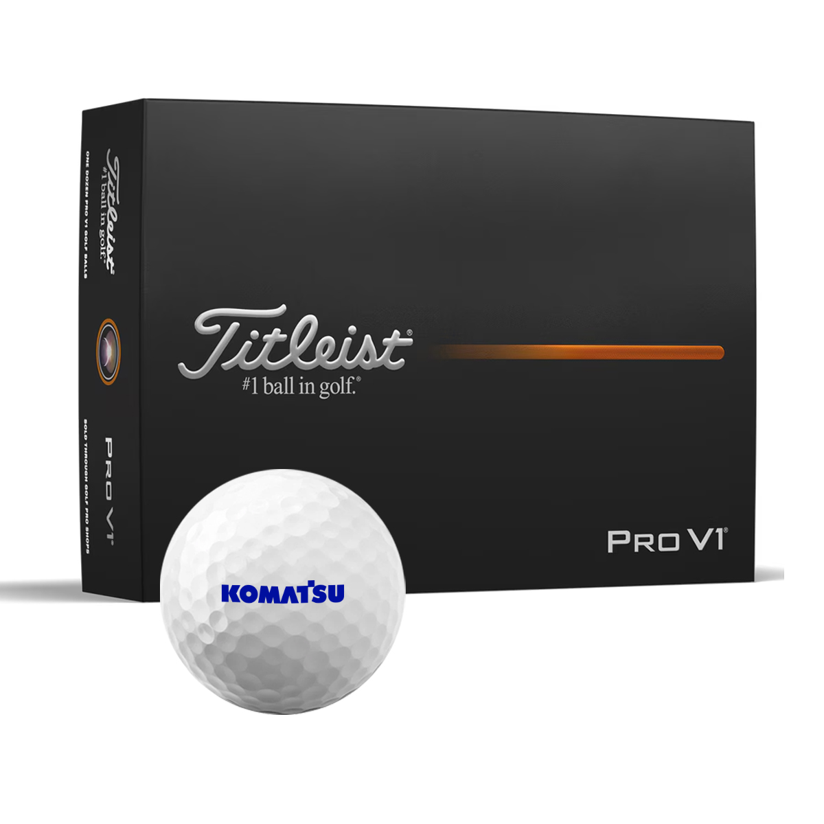 Titleist Pro V1 golf balls - Komatsu
