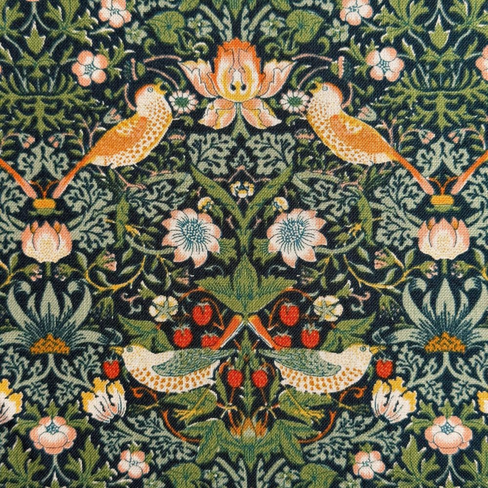 V&A William Morris ウィリアムモリス シーチング生地＜Strawberry