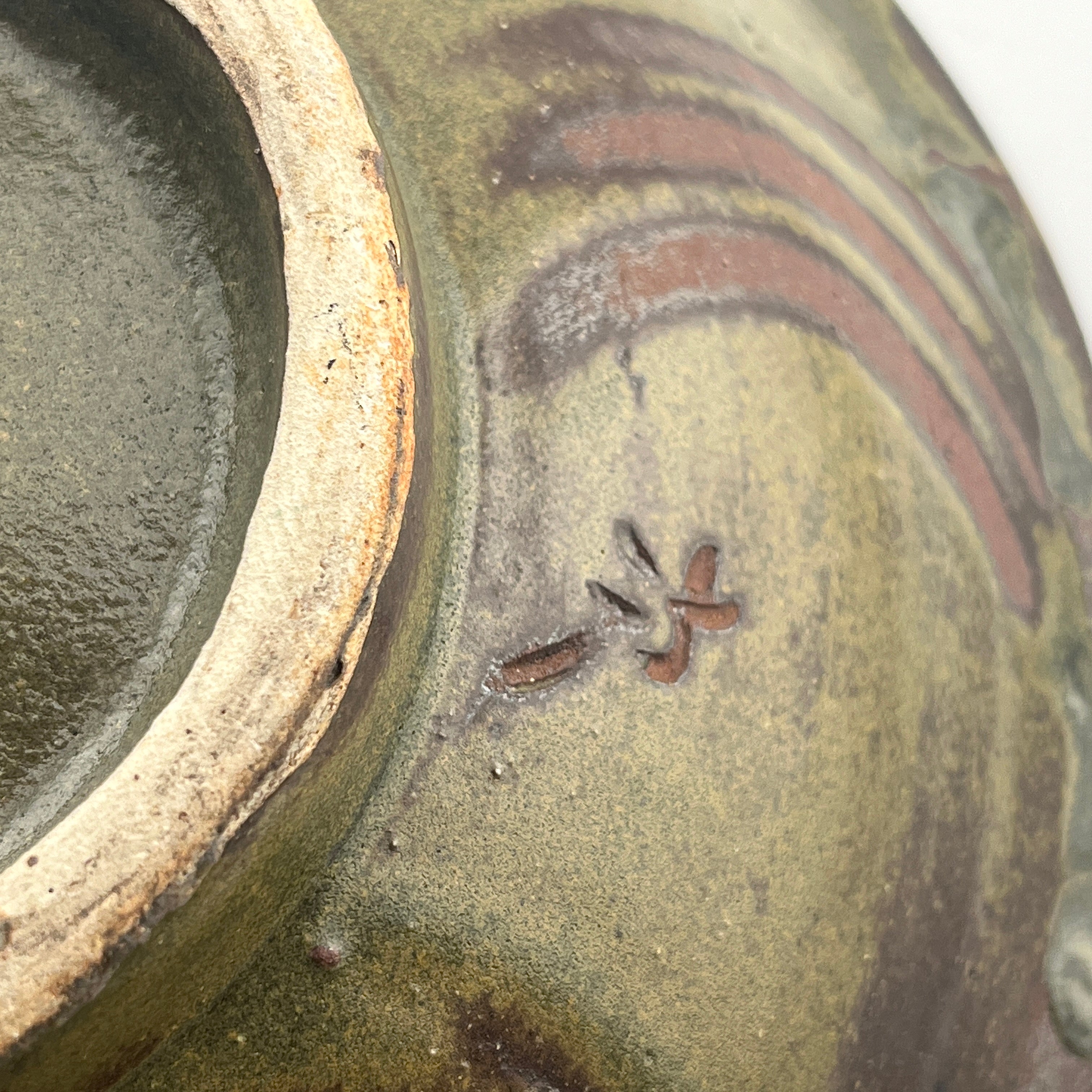 壺屋焼 人間国宝 金城次郎作 魚文七寸皿 – 生活民芸 なかむた