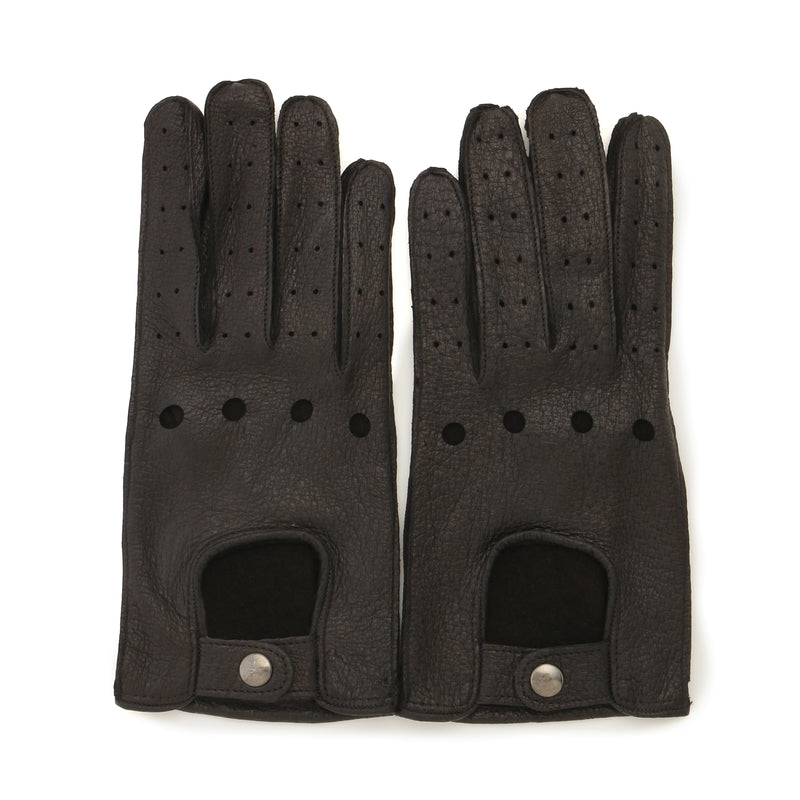 干場別注 ペッカリーレザーグローブ ブラック – MINIMAL WARDROBE