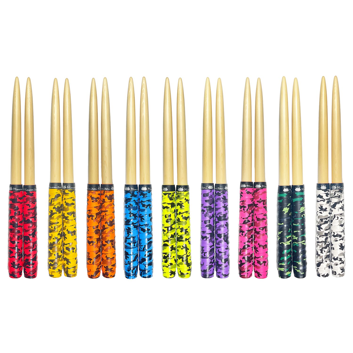 Minamitoriバチ工房 マイバチ 米ヒバ 37cm 重さ:軽め 万能型（迷彩