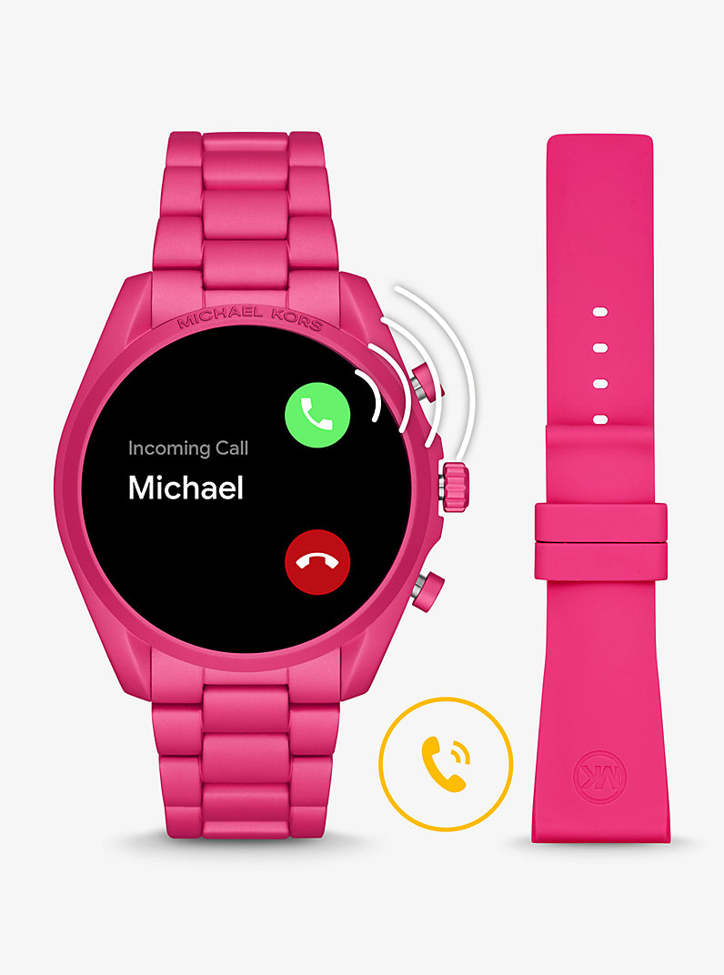 Gen 5 Bradshaw Pink-Tone Aluminum Smartwatch | Michael Kors [US]