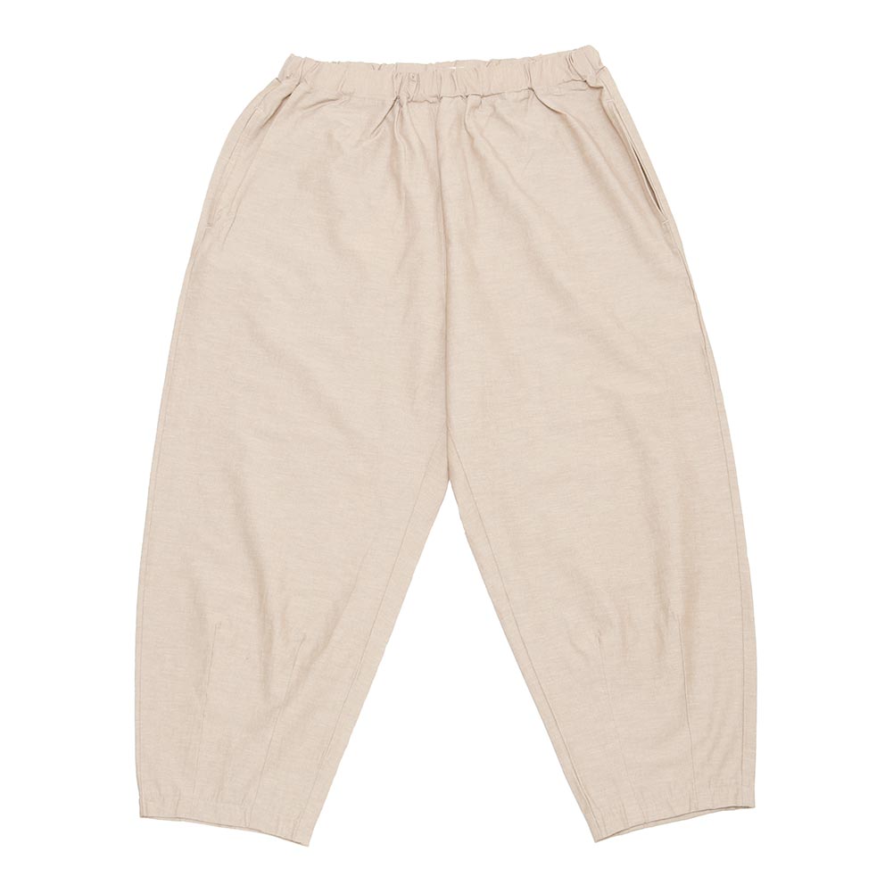 prit[プリット]綿麻ストレッチ裾ダーツパンツ P71525 << MIDLAND SHIP