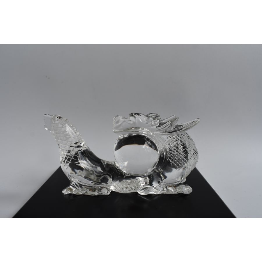 土屋華章製作所＞水晶【玉護龍】 | 山梨県甲府市 | 三越伊勢丹ふるさと納税