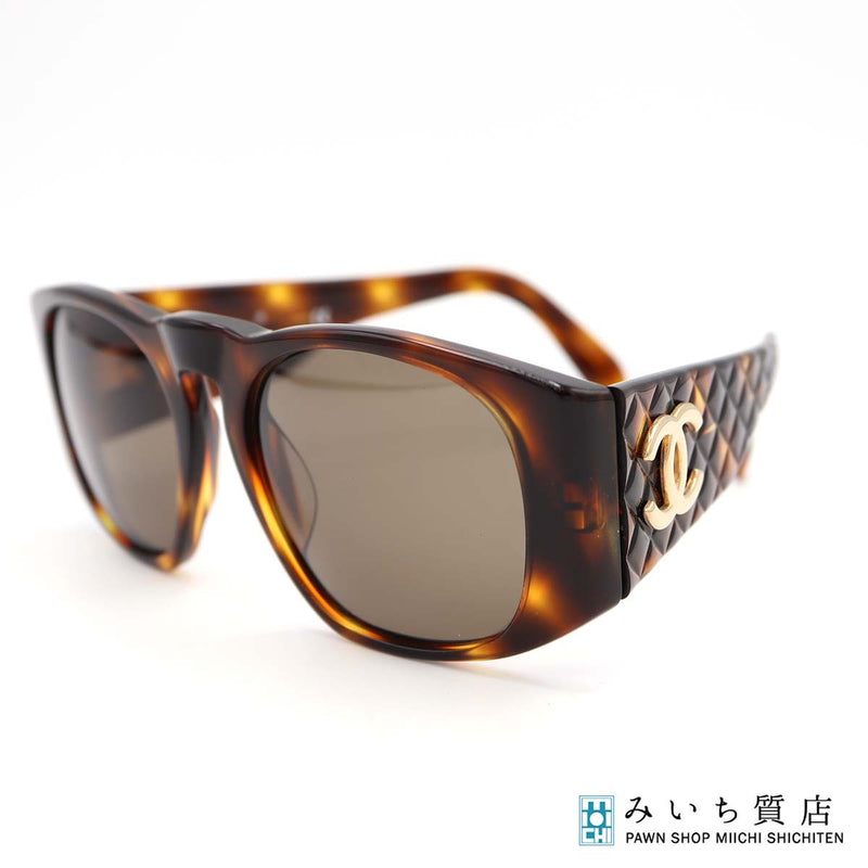 CHANEL シャネル サングラス 01450 91235 べっ甲柄 度なし ブラウン系