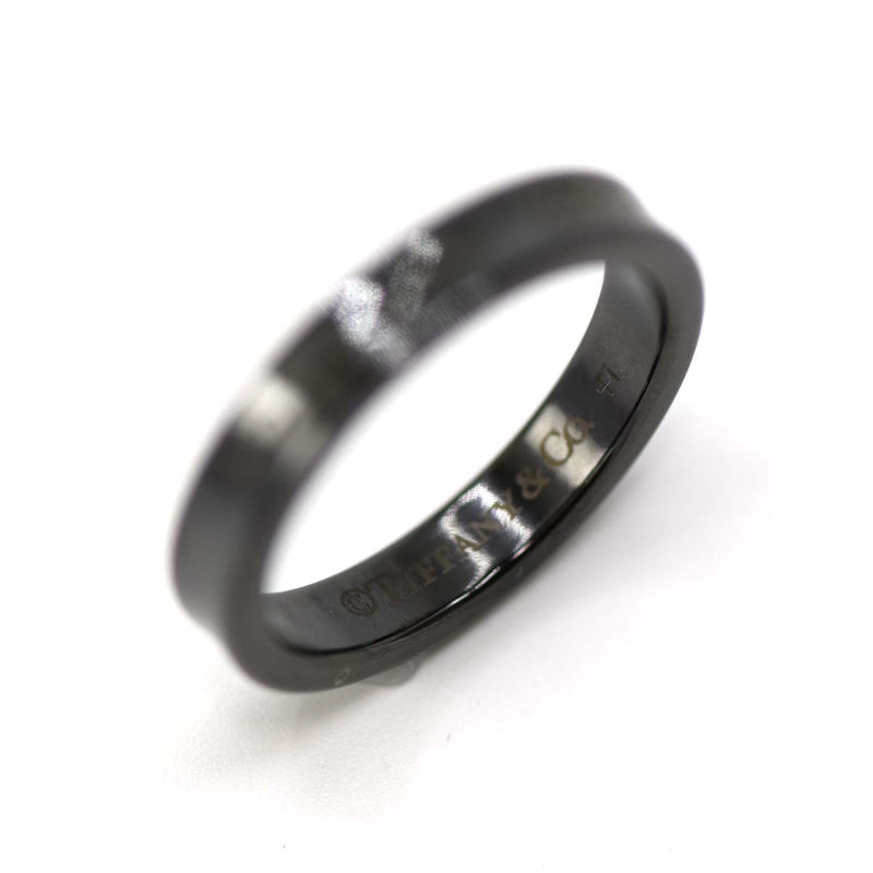 リング TIFFANY ティファニー ナロー ブラック チタン アクセサリー
