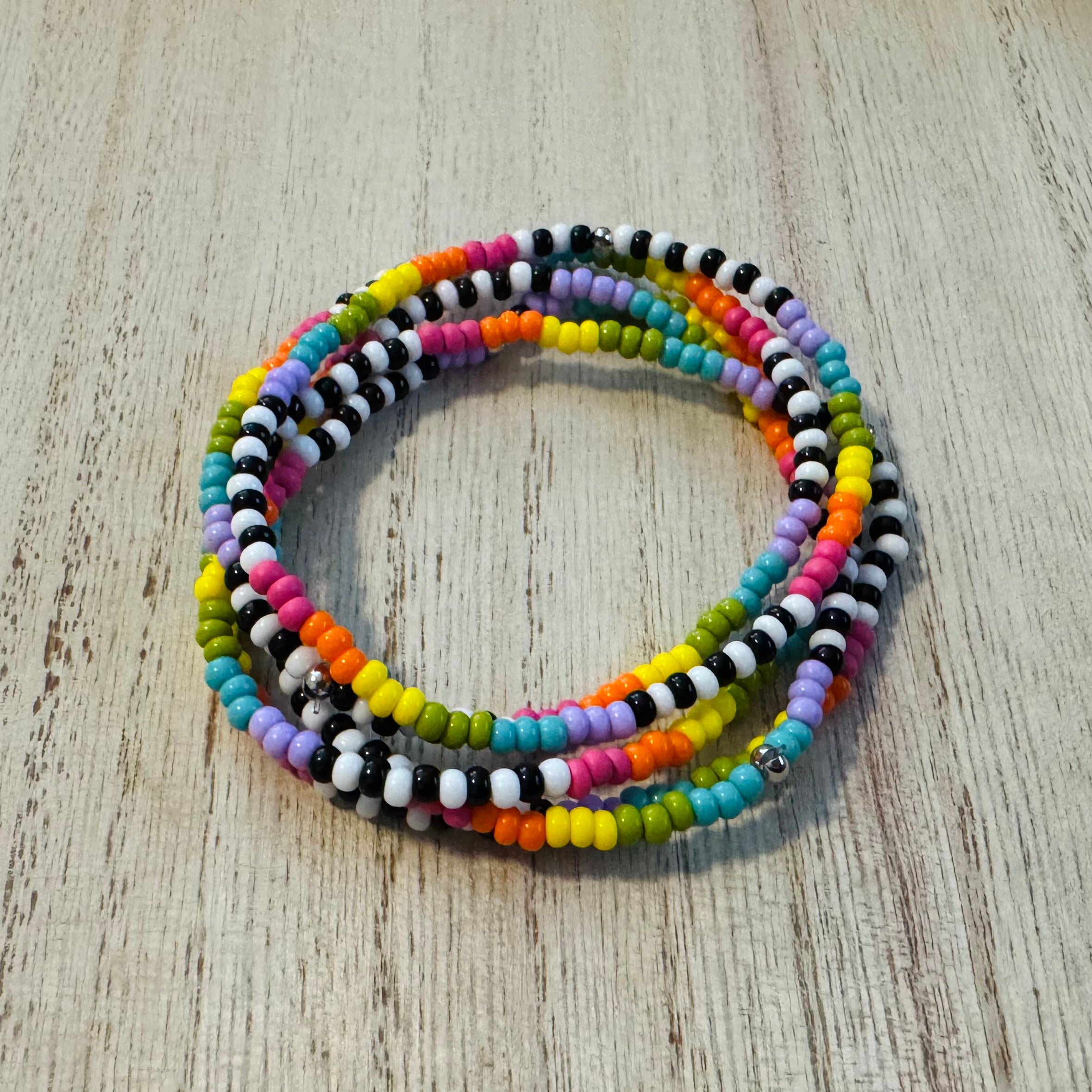 Zenya Bracelet in Rainbow Joy – Mikari Designs LLC