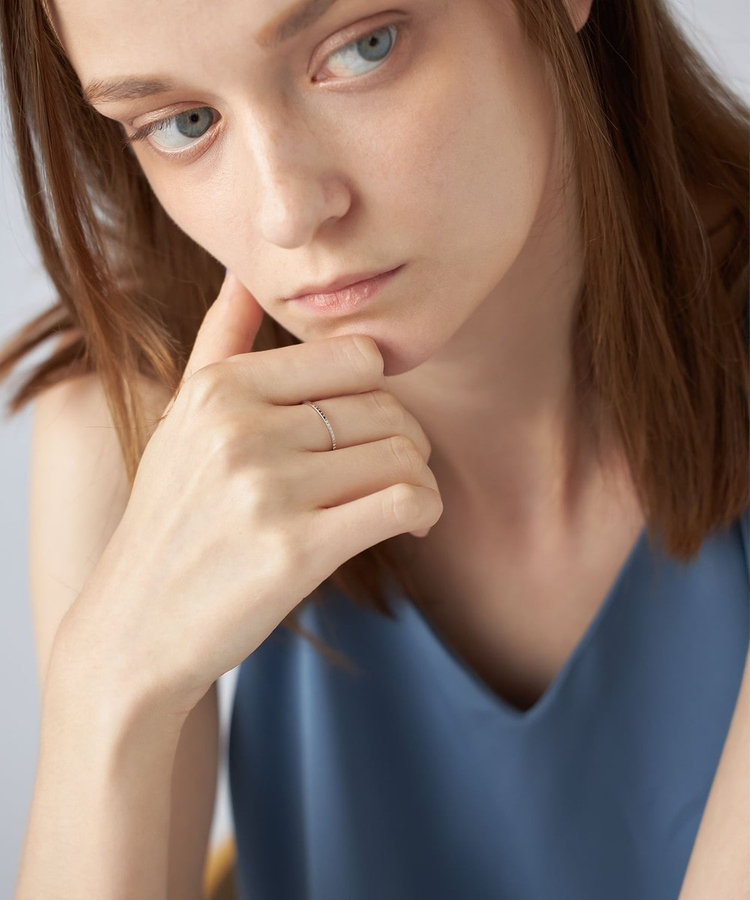 クレール]PT900 スクエアカット リング（410399） ｜ women