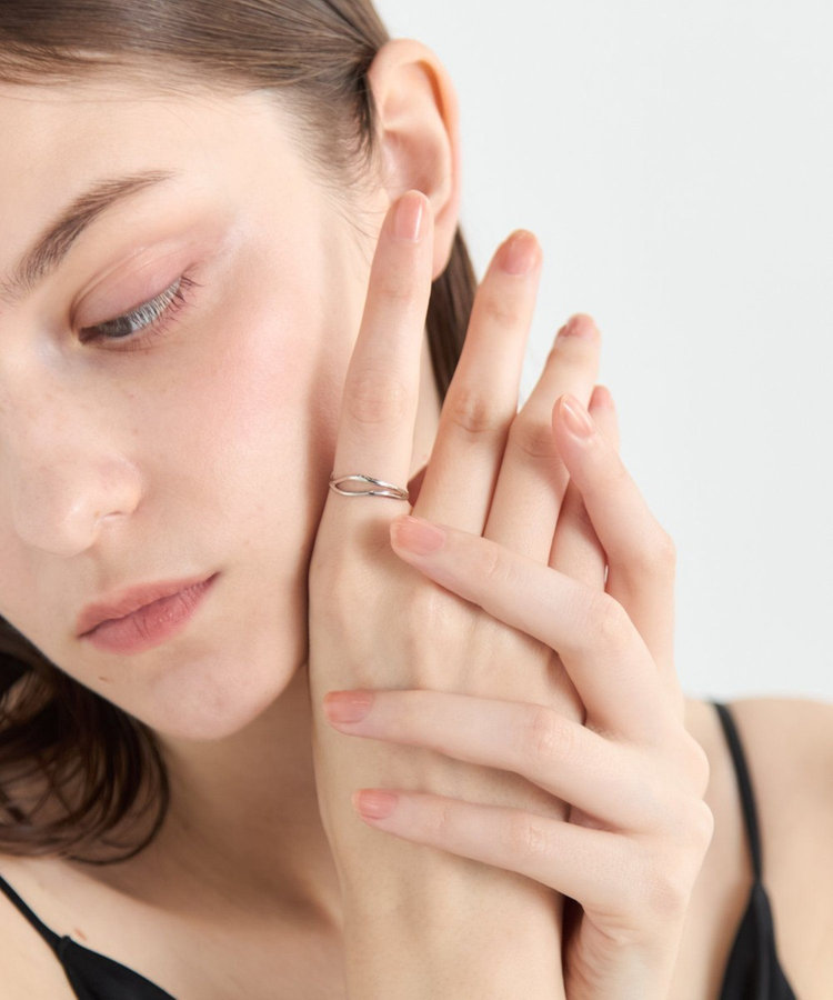 デイリープラチナ] PT501 リップル リング（410410） ｜ women