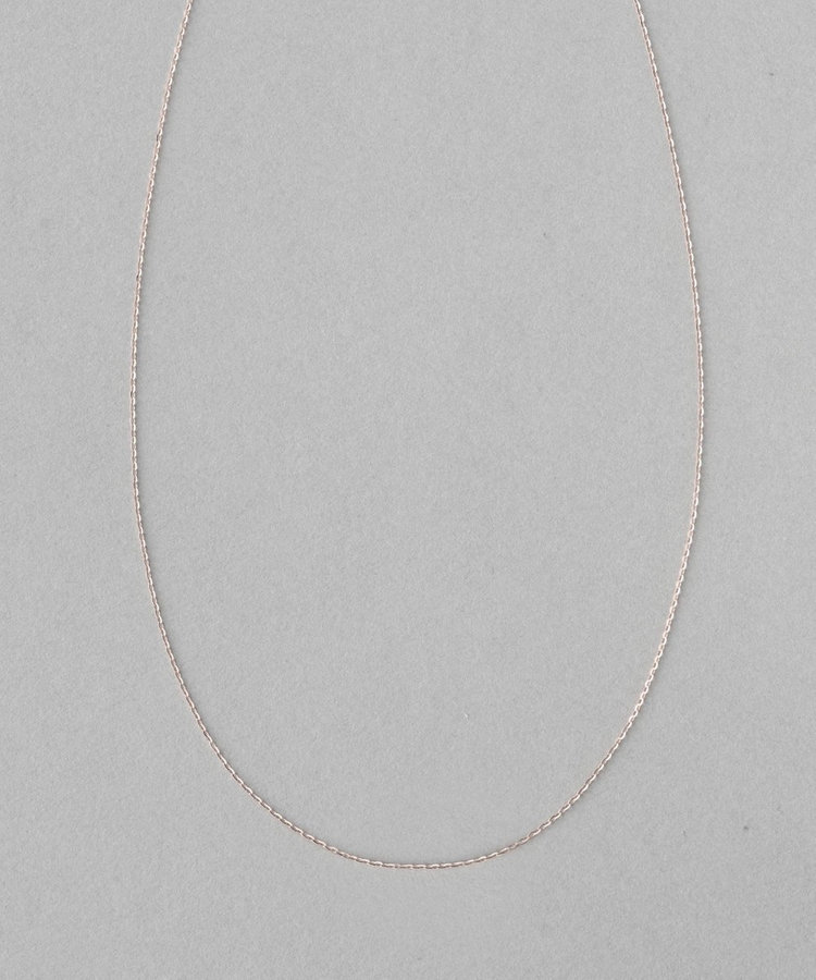 K18MPG ミラーカットチェーン ネックレス（661052） ｜ women