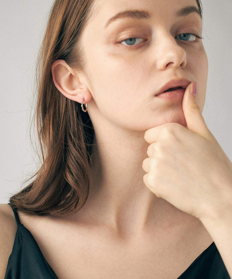ツイスト フープピアス（872195-96-97） ｜ women（ウィメンズ