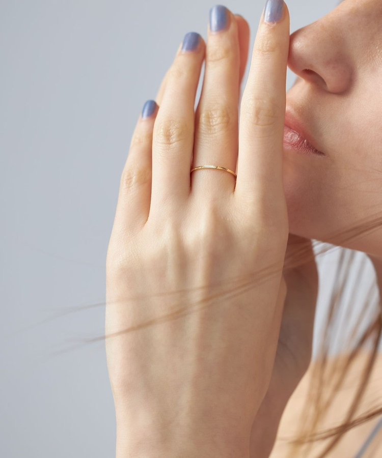 クレール]K18YG アロウカット リング（210398） ｜ women（ウィメンズ