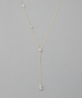 K10YG ループ ロングネックレス（761773） ｜ women（ウィメンズ