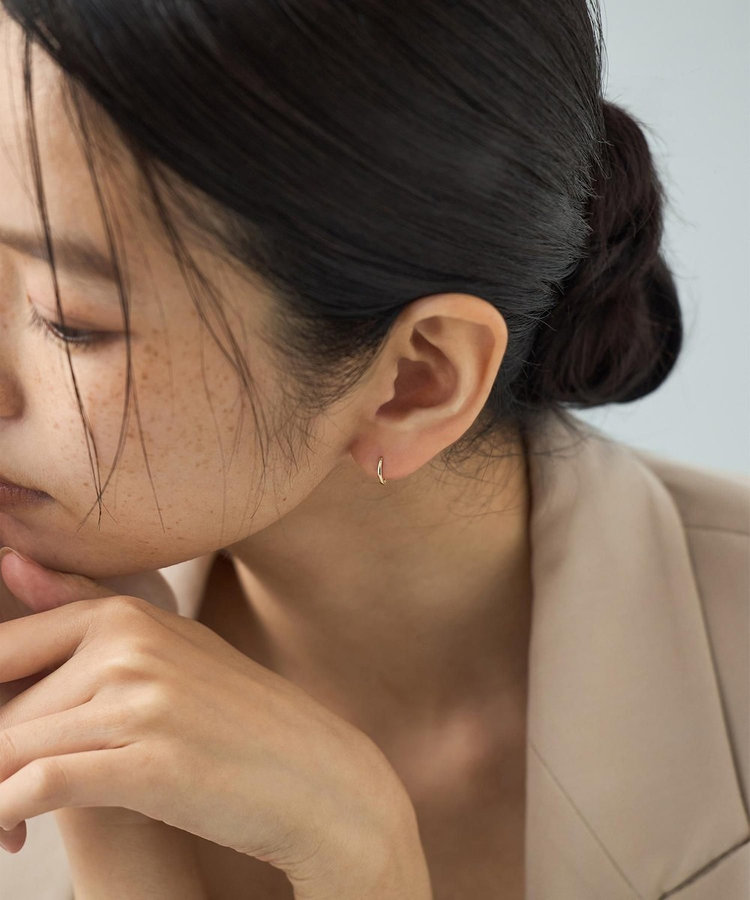 WEB LIMITED] K10YG ピアス ダイヤモンド（037660） ｜ women