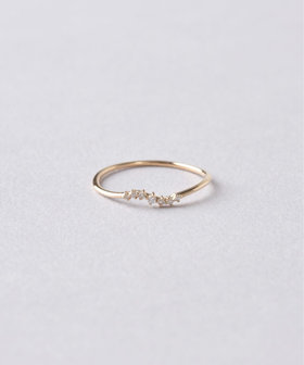 K10YG レイヤー ダイヤモンド リング（032489） ｜ women（ウィメンズ