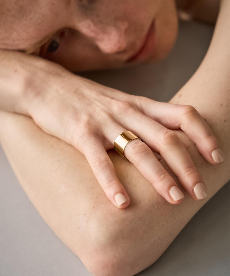 ルーセント] K18YG ボールド リング（201016） ｜ women（ウィメンズ