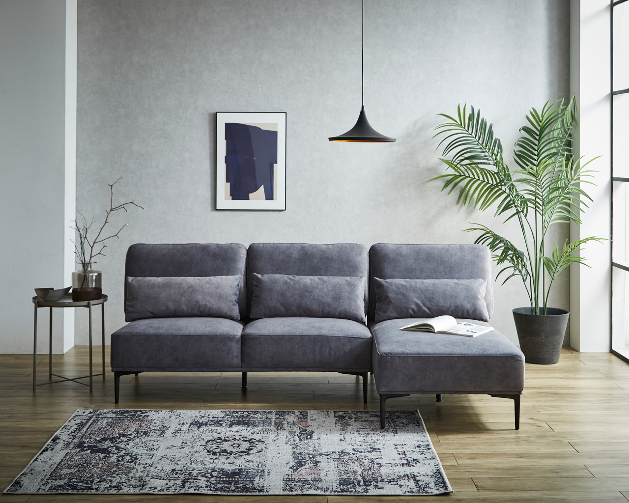 カウチソファ ハイド