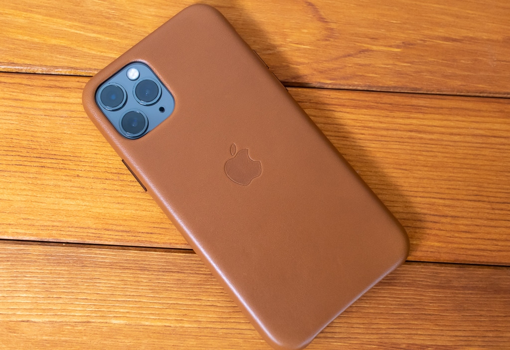 レビュー】Apple純正 iPhone 11 Proレザーケースはやっぱりハイ
