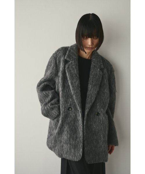 シャギーテーラードジャケット｜スタイルミキサーの通販｜&mall