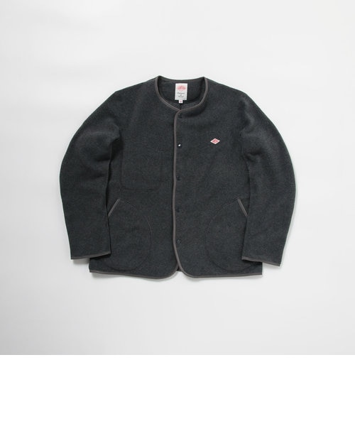 DANTON/ダントン】フリース ノーカラー ジャケット #JD-8939｜フレディ