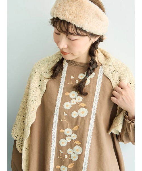 Steiff】パウダーネップジャガードワンピース｜ジェラートピケの通販