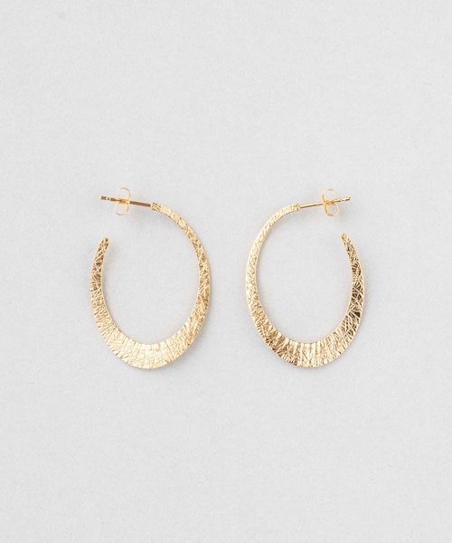 クラフト オーバル ピアス｜エテの通販｜&mall（アンドモール）三井