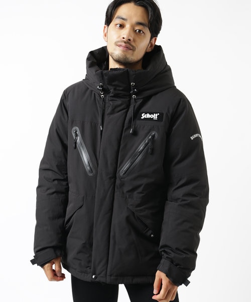 Schott / ショット 別注 2TONE DOWN JACKET / ツートンダウン