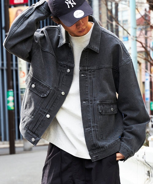 ビッグシルエット デニムジャケット【限定展開】｜フリークスストアの