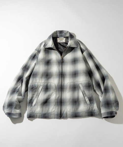 オンブレチェック ドリズラージャケット｜フリークスストアの通販