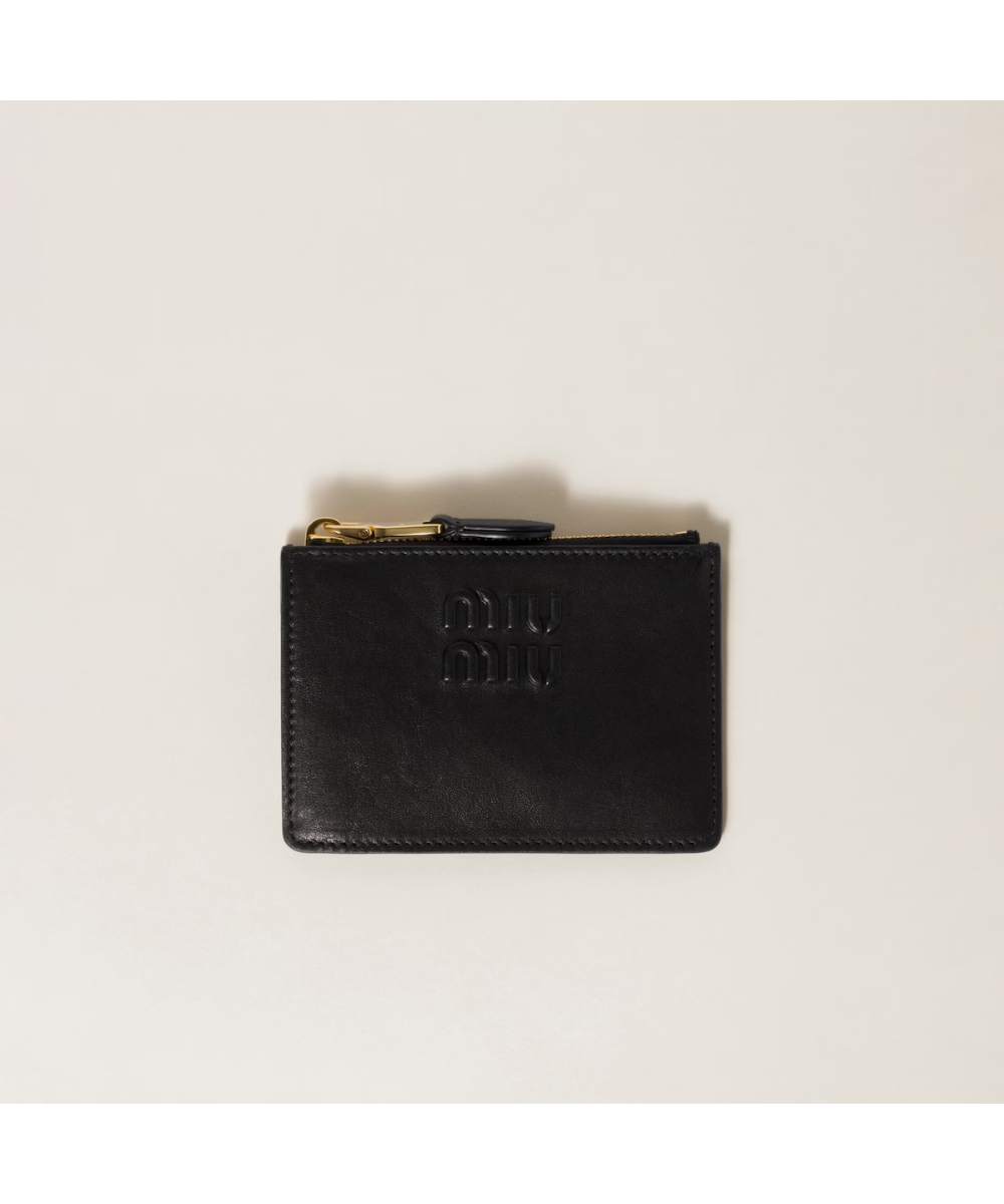 miumiu カードケース 名刺入れ ヴィッテロダイノ 完備 ウォーターリリー