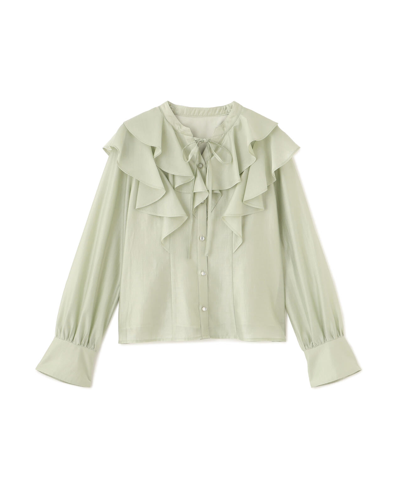 長袖ラッフルブラウス | JILL by JILL STUART（ジル バイ ジル