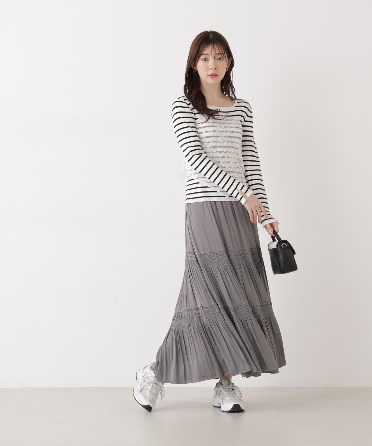 EDIT COLOGNE》ランダムギャザースカート | PROPORTION BODY DRESSING