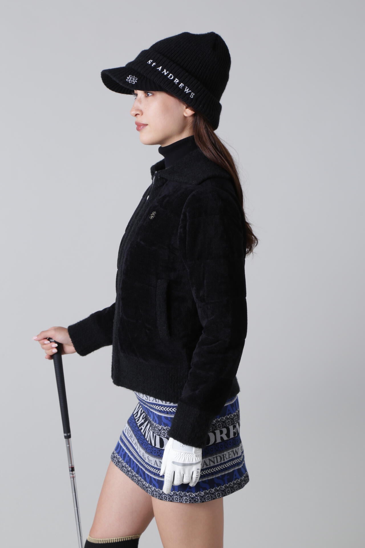 中綿ニットブルゾン (WOMENS) | St ANDREWS（セントアンドリュース