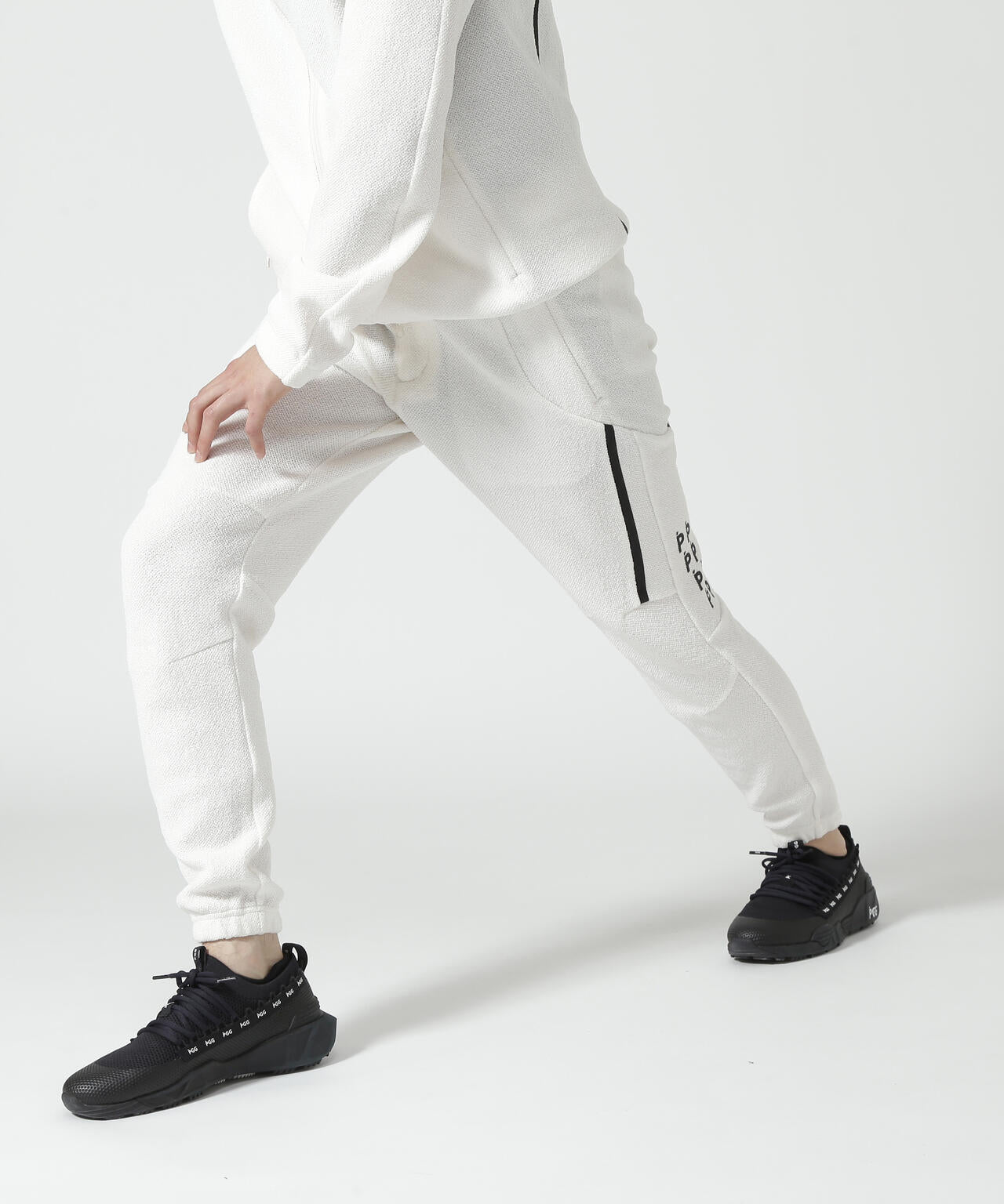 PGG パーリーゲイツ ジョガーパンツ ニット 厚手 スキニーサイズ5 PG