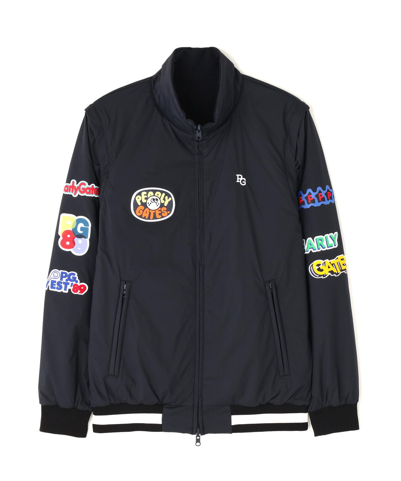 Nyストレッチリップストップ×超KARUISHI軽量中綿リバーシブルスタンド